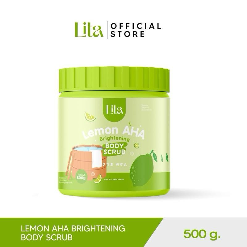 Lita สครับมะนาวAHA 1 กระปุก