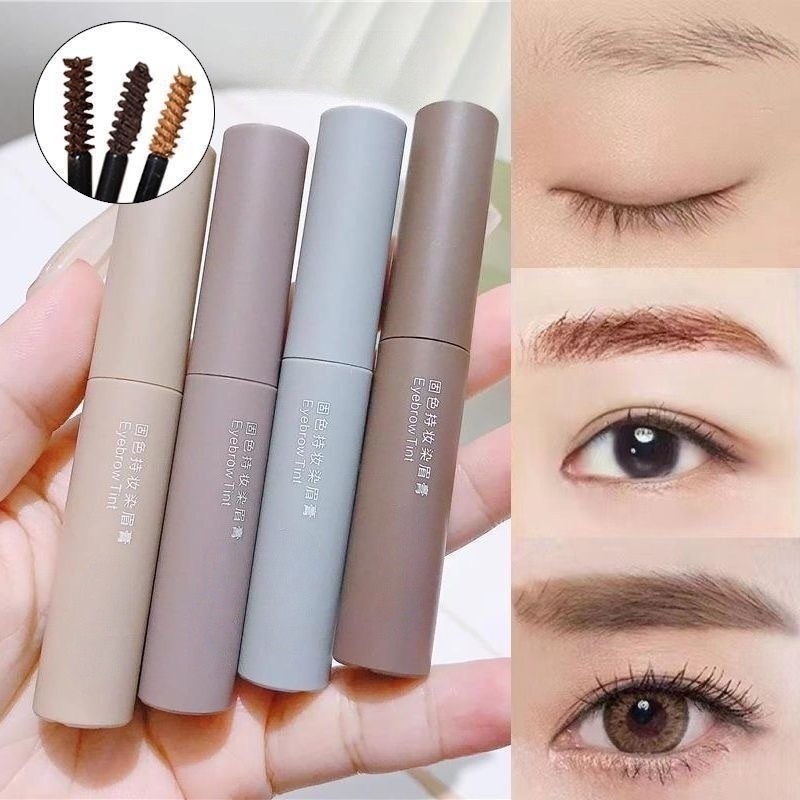 Waterproof & Sweat-Proof Brow Tint Gel - Natural Vegan Long-Lasting Bare-Faced Eyebrow Dye